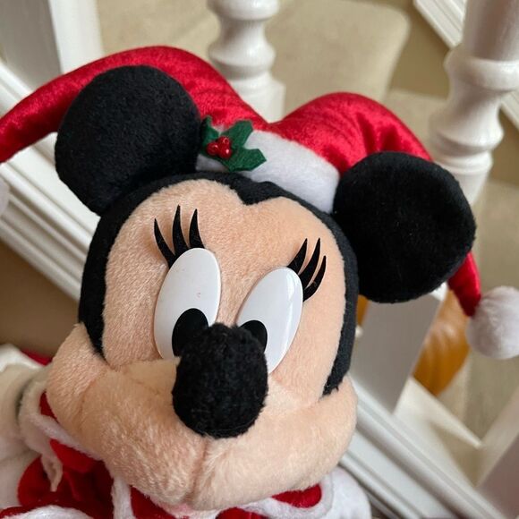Tokyo Disneyland Minnie Vintage Christmas Jester - Picture 3 of 14